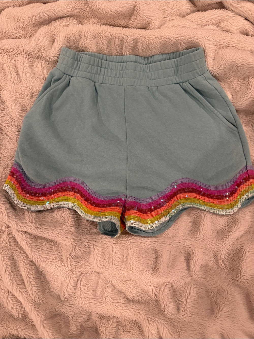 Queen of sparkles shorts